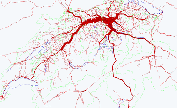 Öffentlicher Verkehr:Kotenanalyse HB Zürich